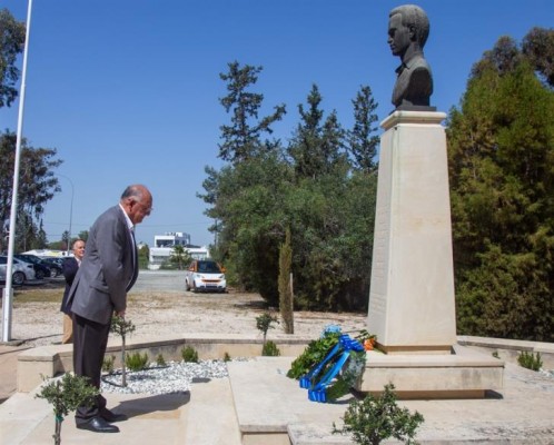 The English School Honours Hero of EOKA, Michalakis Karaolis, 67 Years After His Sacrifice